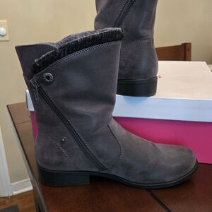 Gray Women's Ankle Boots